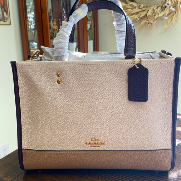 NWT COACH COLORBLOCK PURSE - Picture 2 of 8